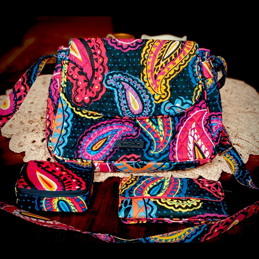 Vera Bradley Front Flap Bag bundle